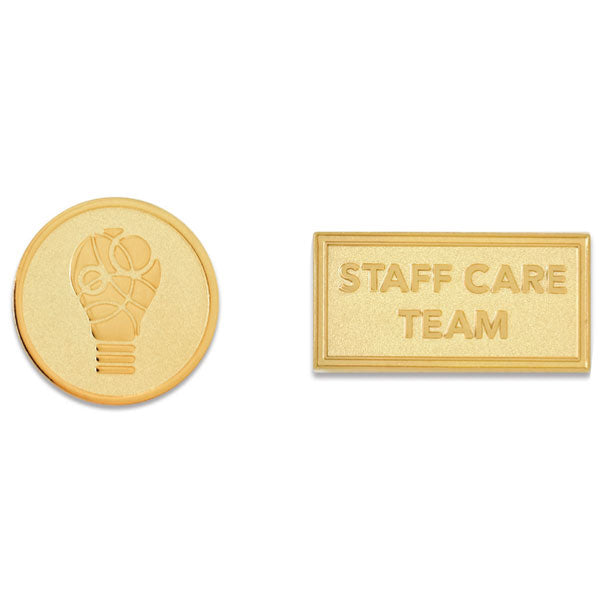 Die Struck Sandblast Lapel Pins